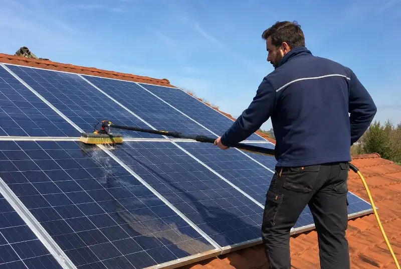 Nettoyage et entretien de panneaux solaires à Cestas